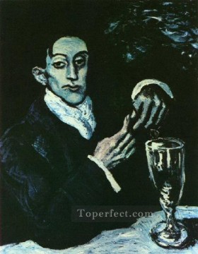Retrato de Ángel F de Soto 1903 Pablo Picasso Pinturas al óleo